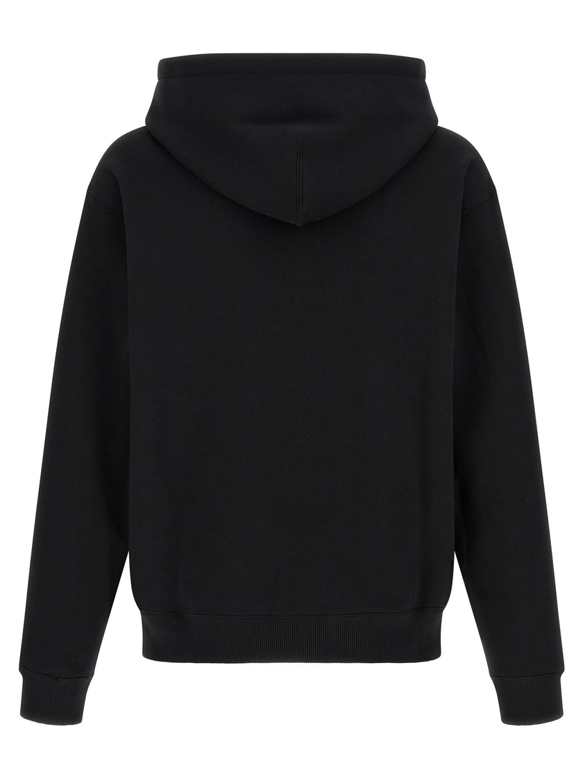 Jil Sander Schwarzer Baumwoll-Sweatshirt