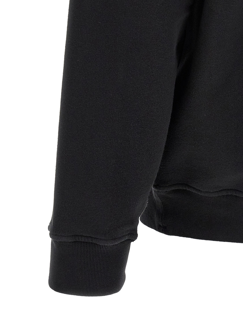 Stone Island Schwarzer Baumwoll-Sweatshirt
