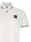 Stone Island Bicolor Cotton Polo Shirt