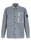 Stone Island Graue Baumwollbluse