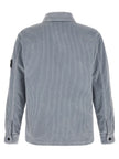 Stone Island Graue Baumwollbluse