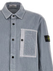 Stone Island Graue Baumwollbluse