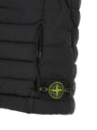 Stone Island Schwarze ärmellose Jacke aus Polyamid