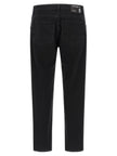 Department 5 Schwarze Cropped Jeans aus Baumwolle