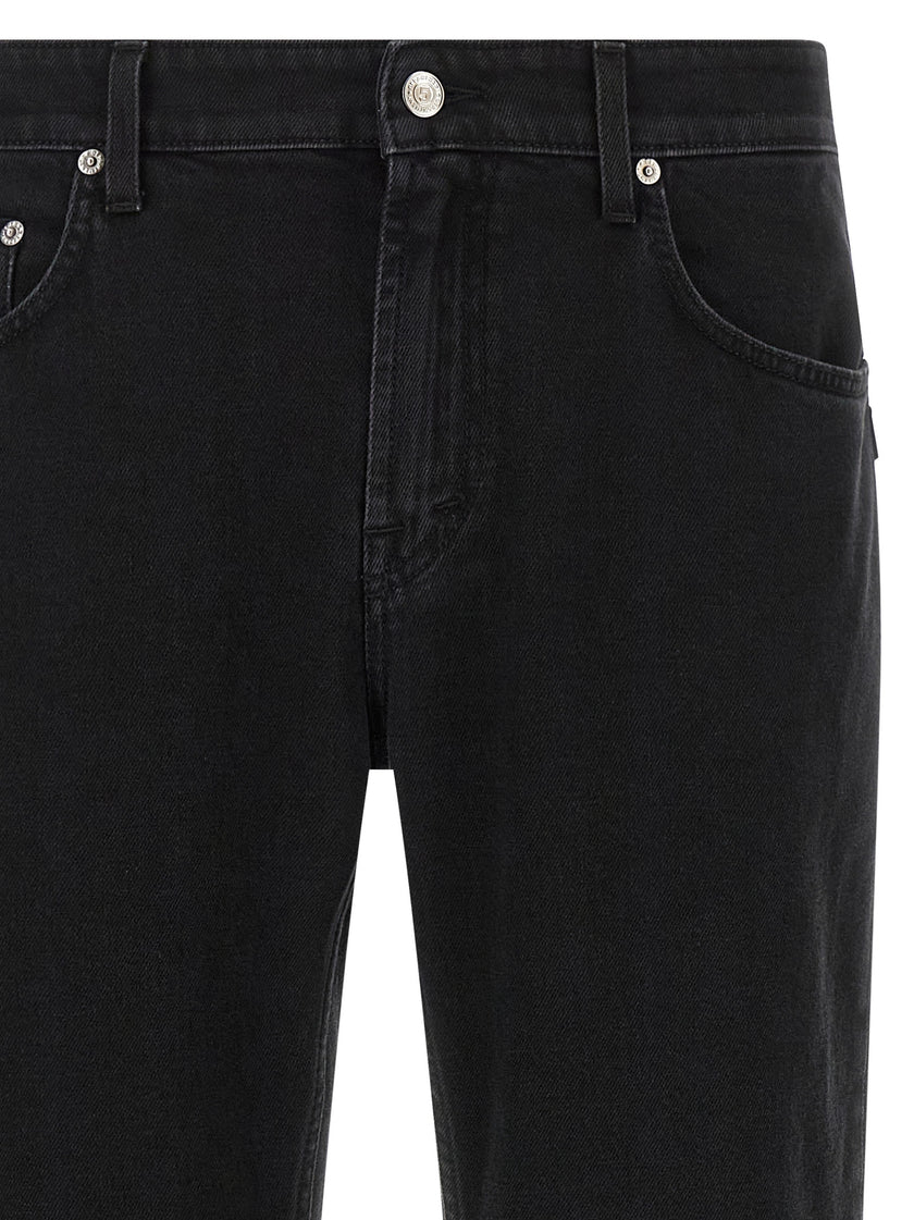 Department 5 Schwarze Cropped Jeans aus Baumwolle