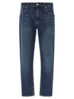 Department 5 Blaue Cropped Jeans aus Baumwolle