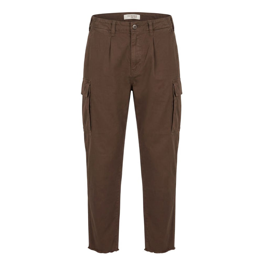 Trussardi Jeans Braune Baumwollhose für Herren