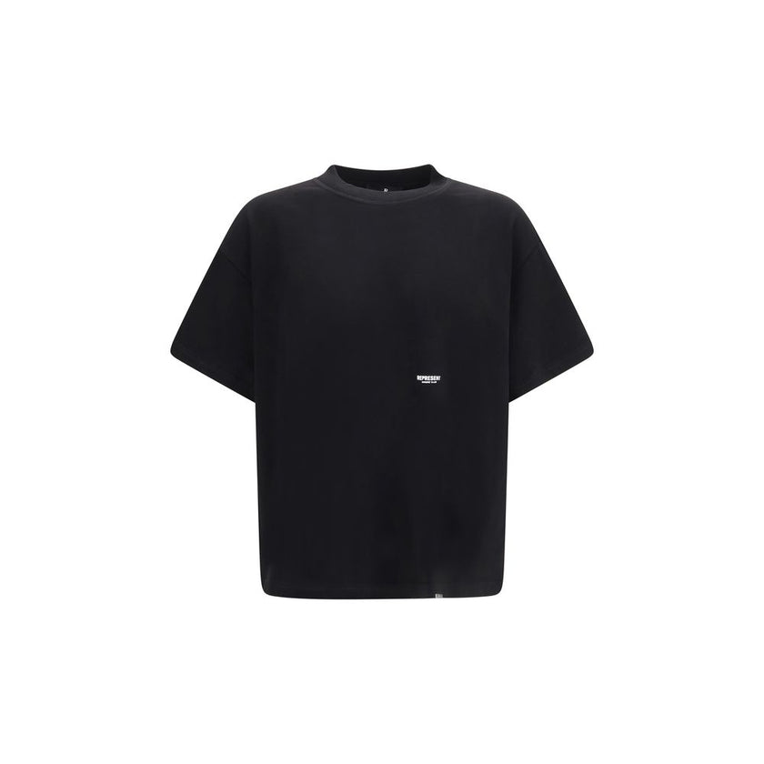 Represent Schwarzes Baumwoll-T-Shirt
