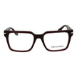 Trussardi Brille aus Burgunderrotem Acetat (Gestell)