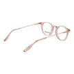 Trussardi Brille aus rosa Acetat (Gestell)
