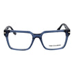 Trussardi Blaue Brille aus Acetat (Gestell)