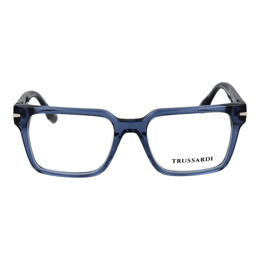 Trussardi Blaue Brille aus Acetat (Gestell)