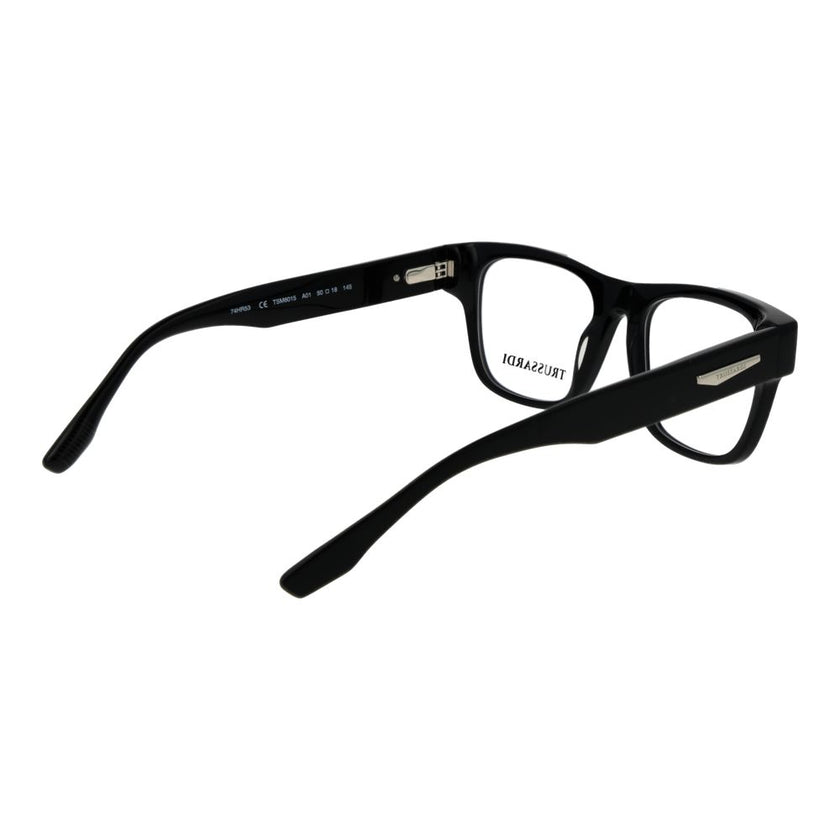 Trussardi Schwarze Brille aus Acetat (Gestell)