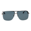 Trussardi Sonnenbrille aus silbernem Metall