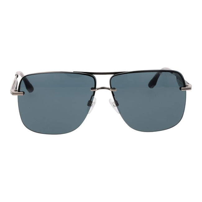 Trussardi Sonnenbrille aus silberfarbenem Metall