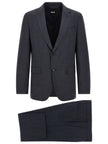 Hugo Boss Blaues Zweiteiler-Anzug aus Polyester
