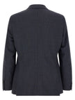 Hugo Boss Blaues Zweiteiler-Anzug aus Polyester