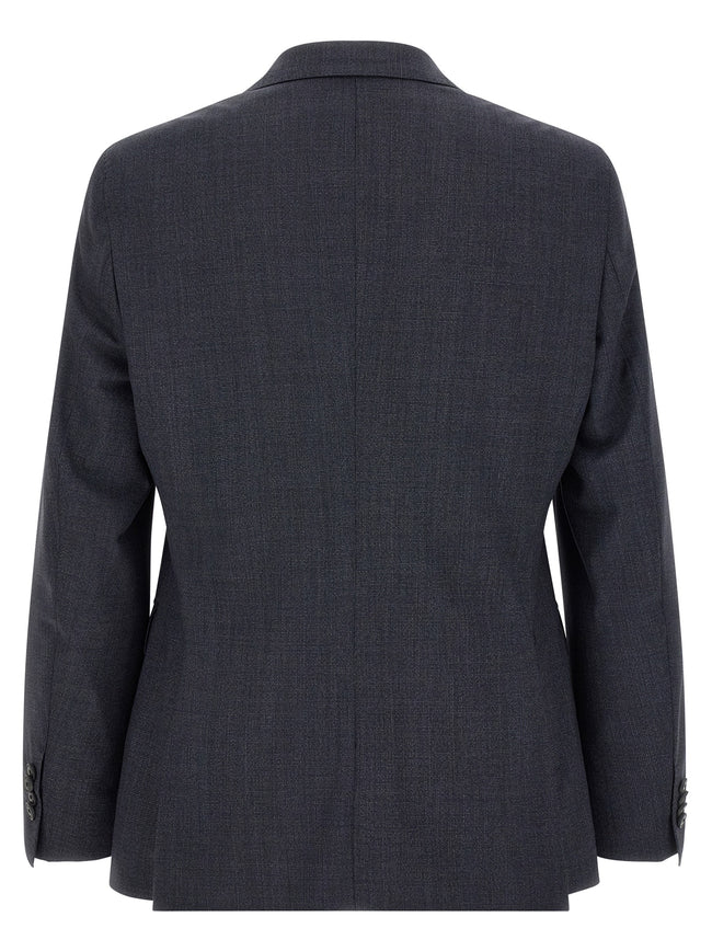 Hugo Boss Blue Two-Piece Suit in Polyester