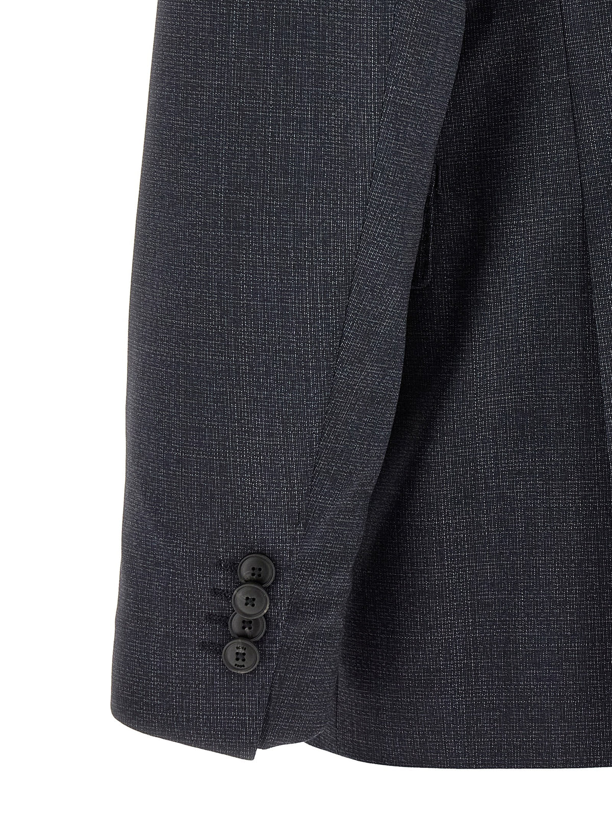 Hugo Boss Blue Two-Piece Suit in Polyester