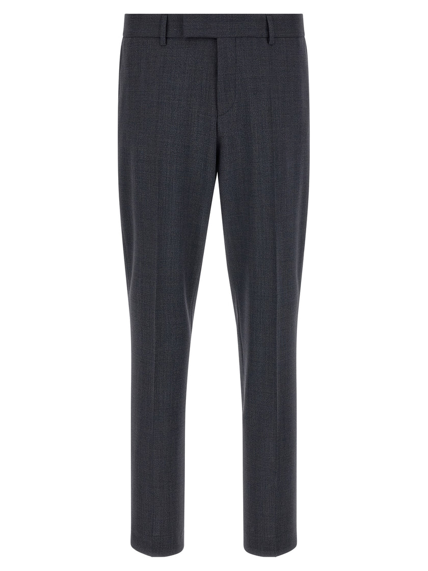 Hugo Boss Blaues Zweiteiler-Anzug aus Polyester