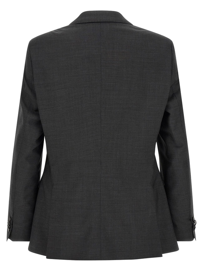 Hugo Boss Grey two-piece suit in virgin wool