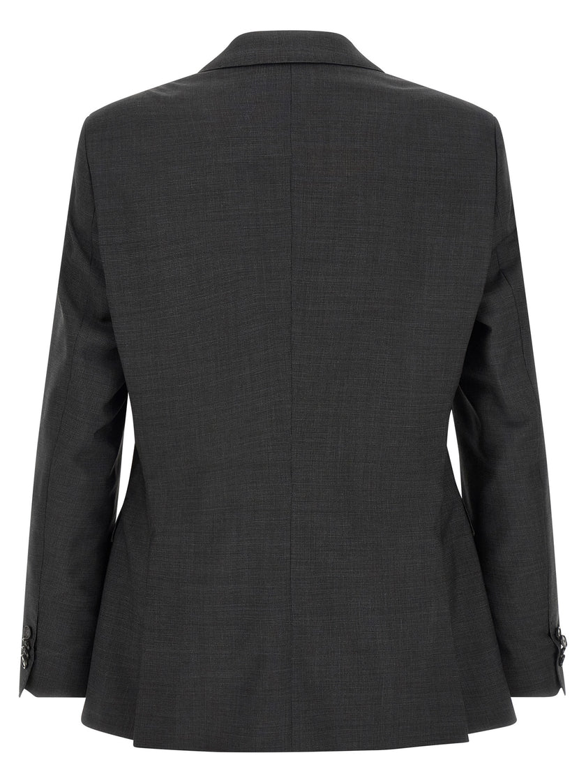 Hugo Boss Grauer Zweiteiler aus reiner Schurwolle