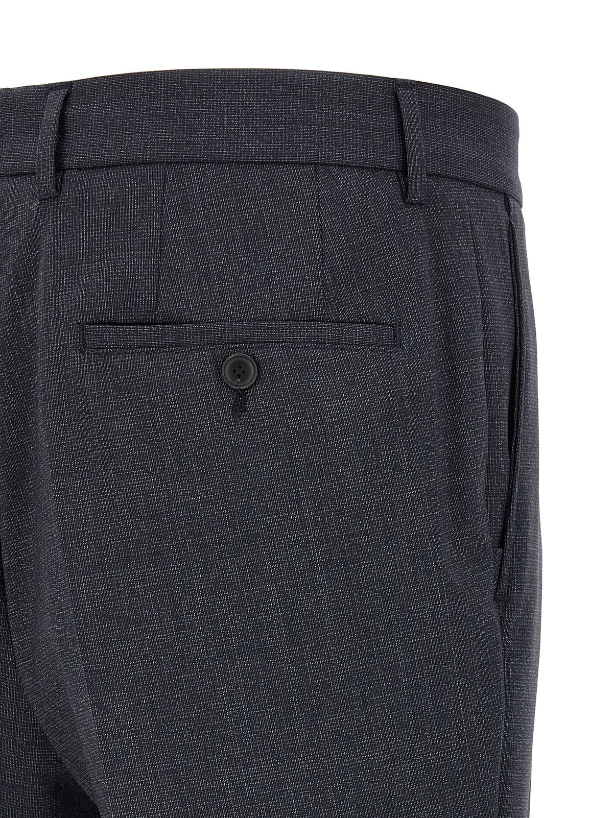 Hugo Boss Blue Two-Piece Suit in Polyester