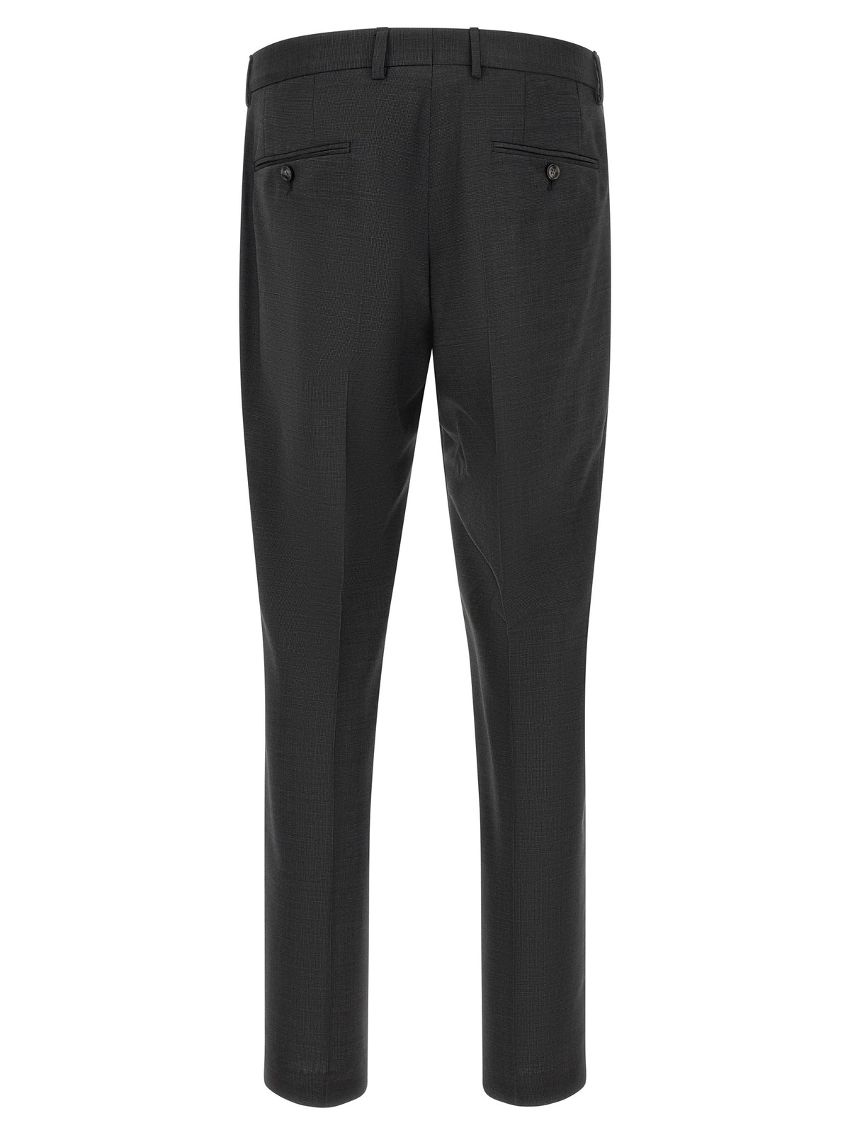Hugo Boss Gray Two-Piece Suit in Pure Virgin Wool