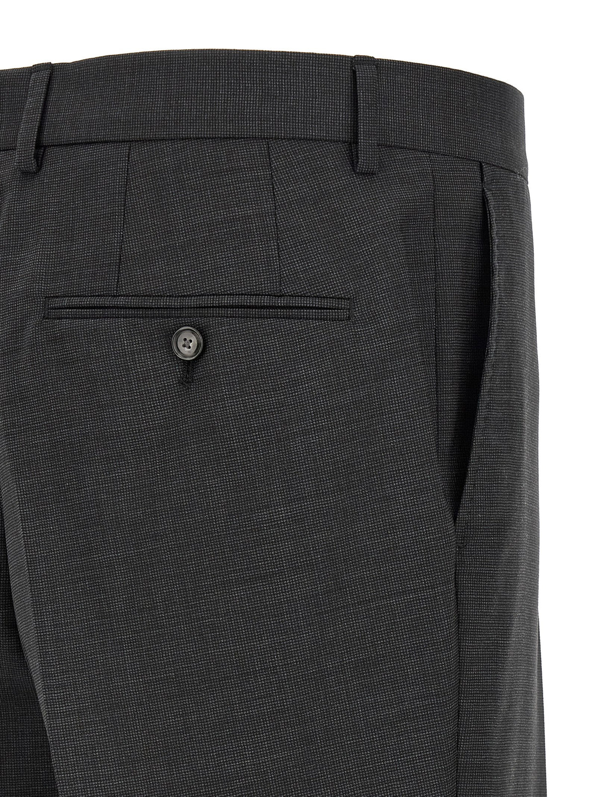 Hugo Boss Gray Two-Piece Suit in Pure Virgin Wool