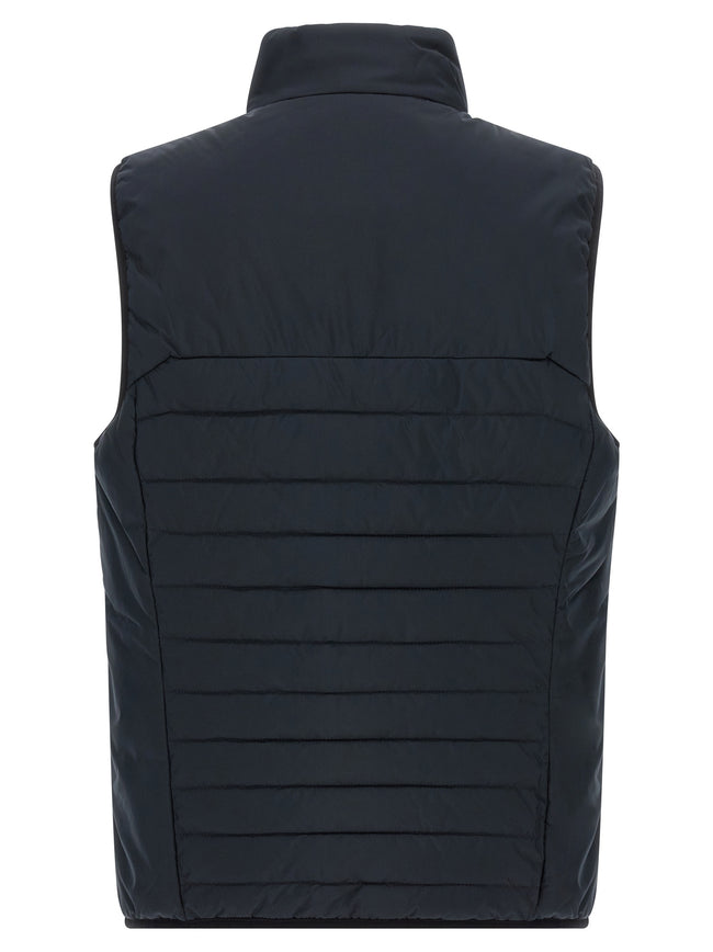 Hugo Boss ärmellose Jacke aus blauem Polyester