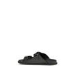 Dolce & Gabbana Schwarze Bos Taurus Kalbsleder-Sandalen