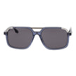 Trussardi Sonnenbrille aus blauem Acetat & Edelstahl