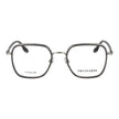 Trussardi Graue Titan-Brillenfassung