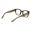 Trussardi Olivfarbene Brille (Acetat-Gestelle)
