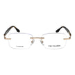 Trussardi Brille aus Edelstahl in Gold (Fassung)