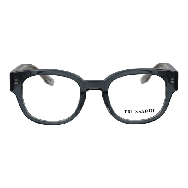 Trussardi Graue Brille aus Acetat (Gestell)