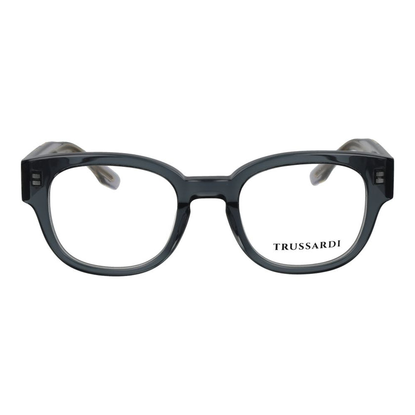 Trussardi Graue Brille aus Acetat (Gestell)