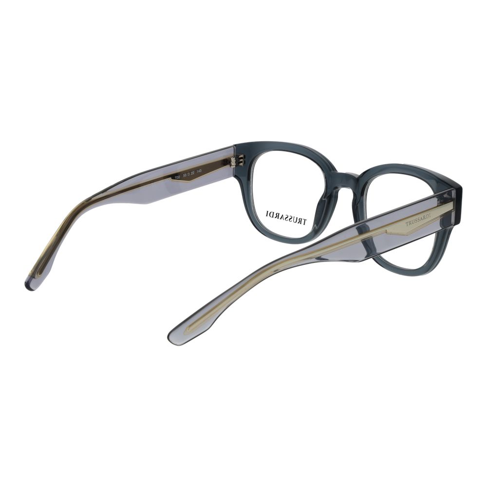 Trussardi Graue Brille aus Acetat (Gestell)