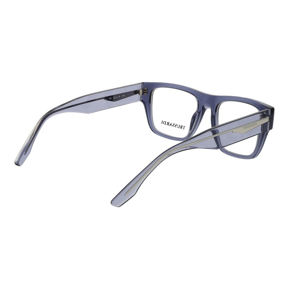 Trussardi Blaue Brille aus Acetat (Gestell)