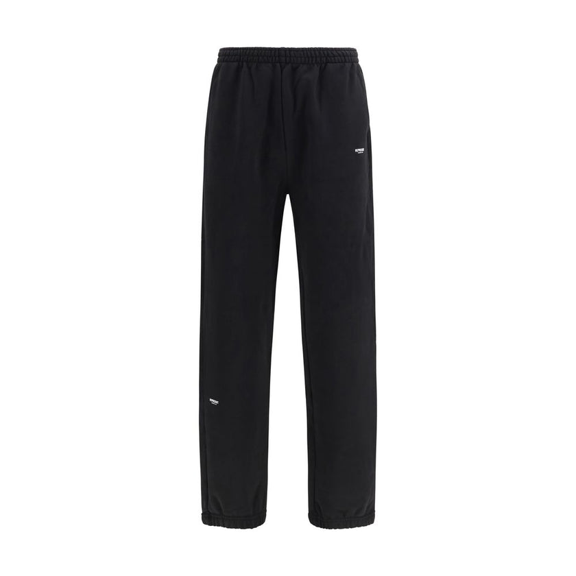 Represent Schwarze Baumwoll-Sporthose
