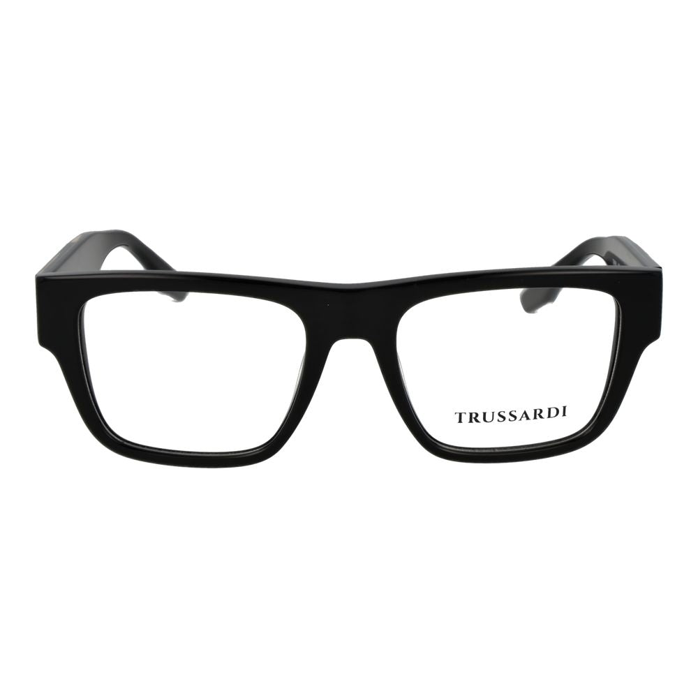 Trussardi Schwarze Brille aus Acetat (Gestell)