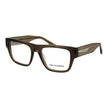 Trussardi Olivfarbene Brille (Acetat-Gestelle)