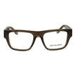 Trussardi Olivfarbene Brille (Acetat-Gestelle)