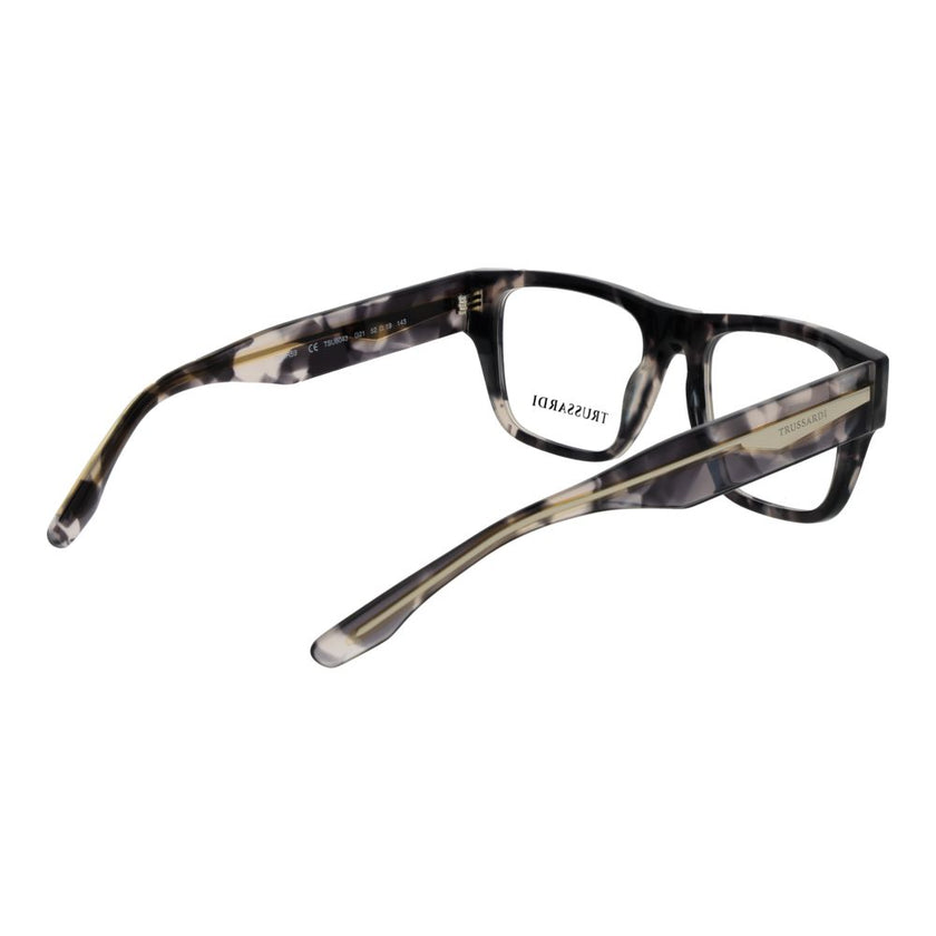 Trussardi Graue Brille aus Acetat (Gestell)