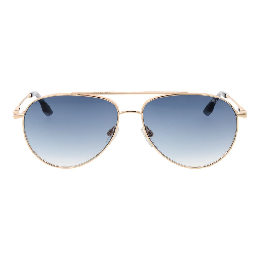 Trussardi Sonnenbrille aus Edelstahl in Gold
