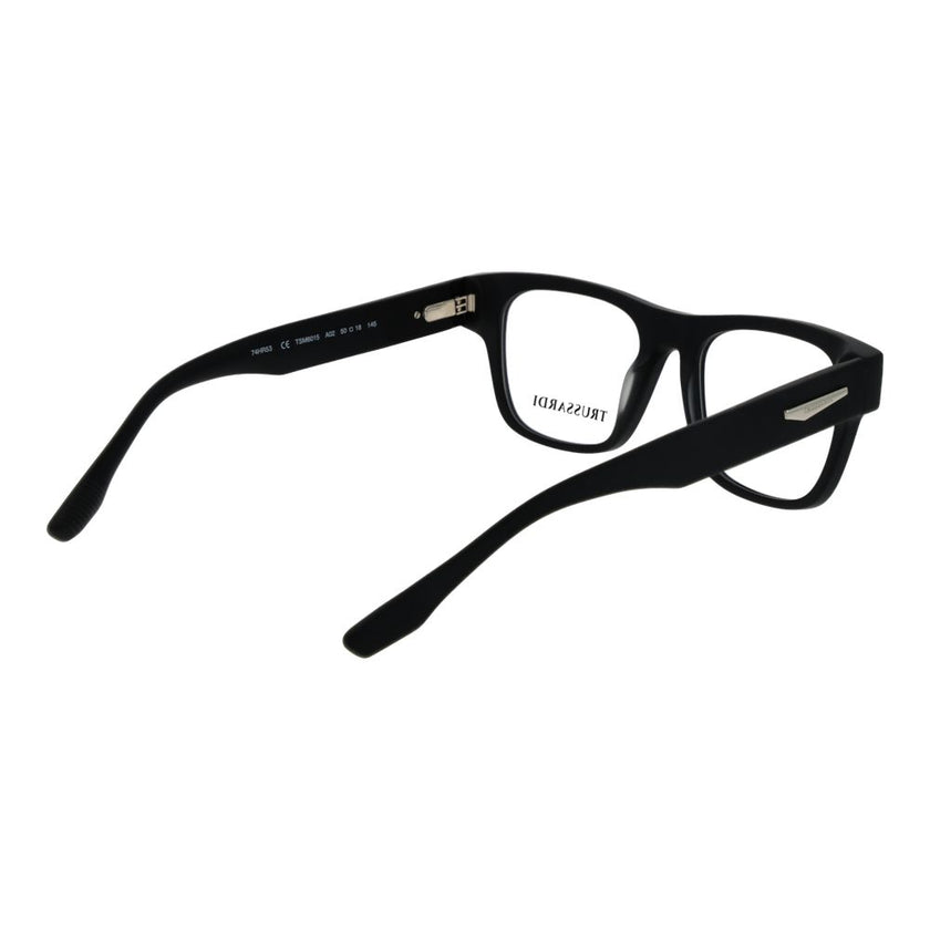 Trussardi Schwarze Brille aus Acetat (Gestell)
