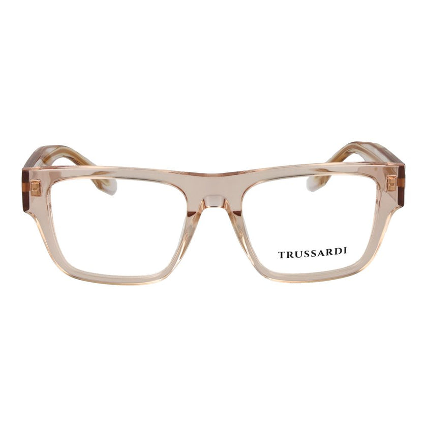 Trussardi Oranger Rahmen aus Acetat