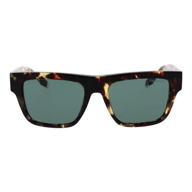 Trussardi brown acetate sunglasses