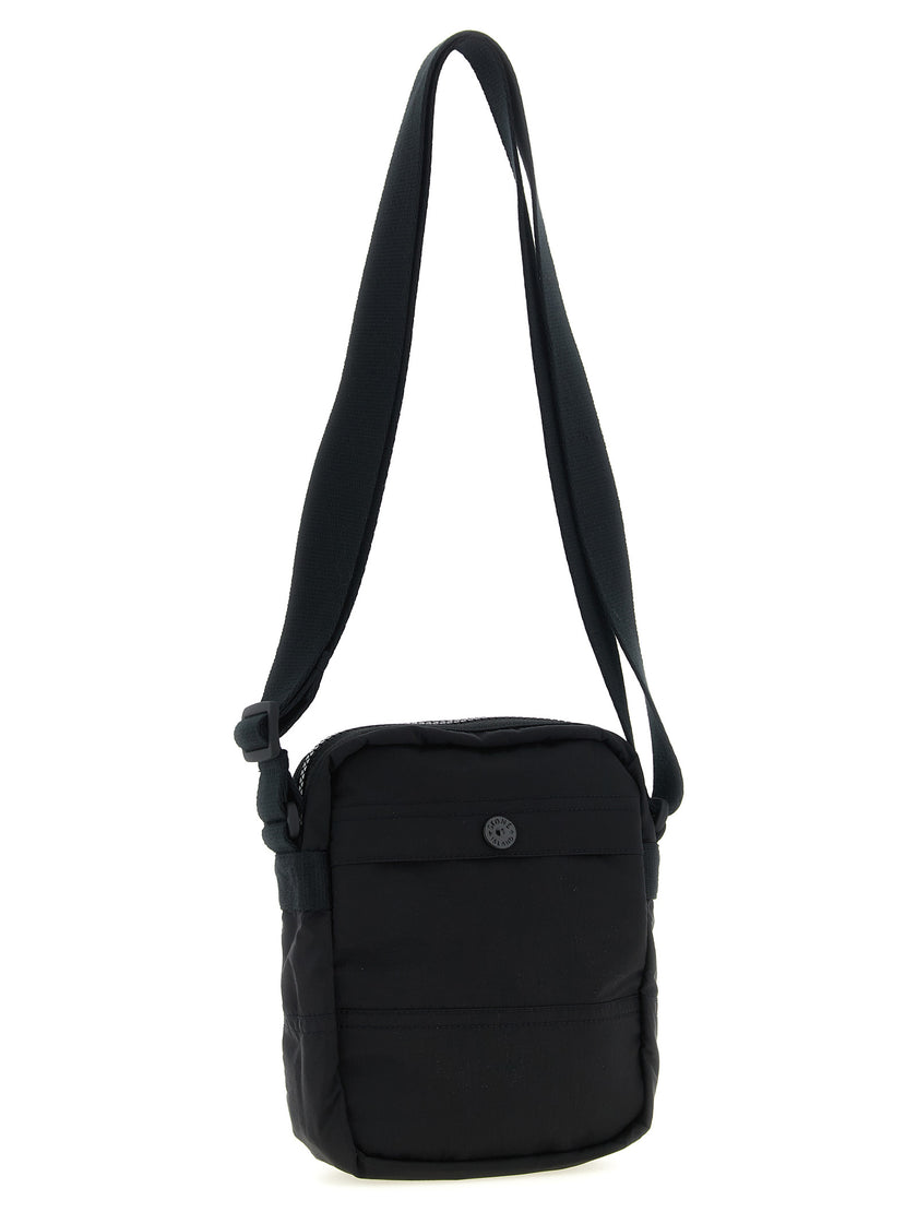 Stone Island Schwarze Crossbody-Tasche aus Polyamid
