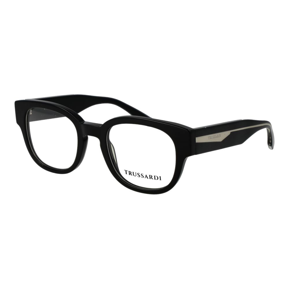 Trussardi schwarze Brille aus Acetat (Fassung)